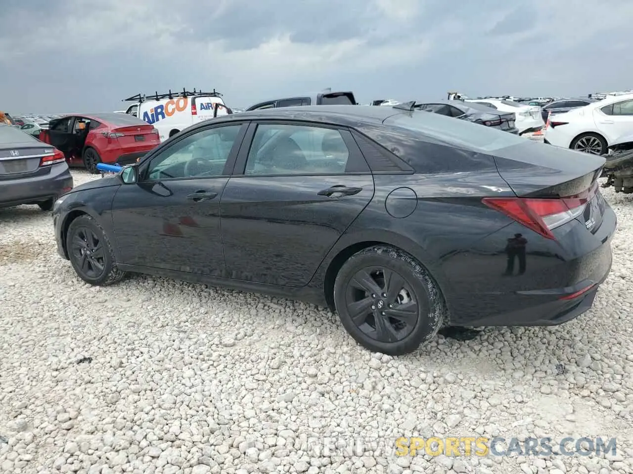 2 Photograph of a damaged car KMHLM4AG6PU531707 HYUNDAI ELANTRA 2023
