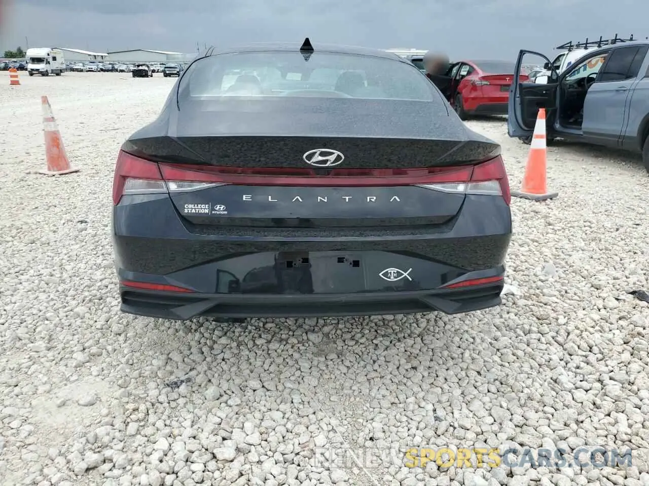 6 Photograph of a damaged car KMHLM4AG6PU531707 HYUNDAI ELANTRA 2023