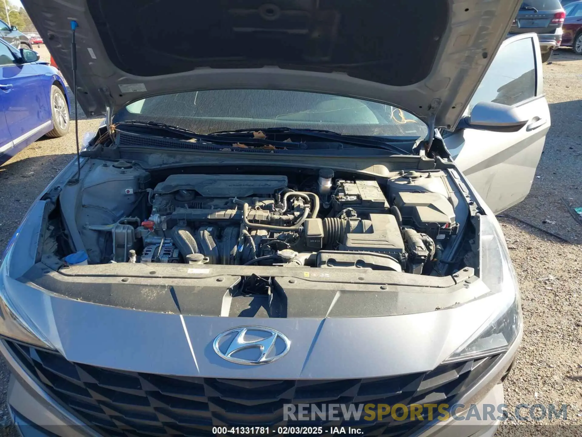 10 Photograph of a damaged car KMHLM4AG6PU545185 HYUNDAI ELANTRA 2023