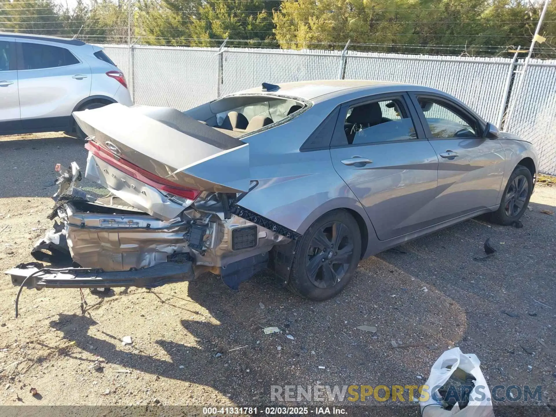 4 Photograph of a damaged car KMHLM4AG6PU545185 HYUNDAI ELANTRA 2023