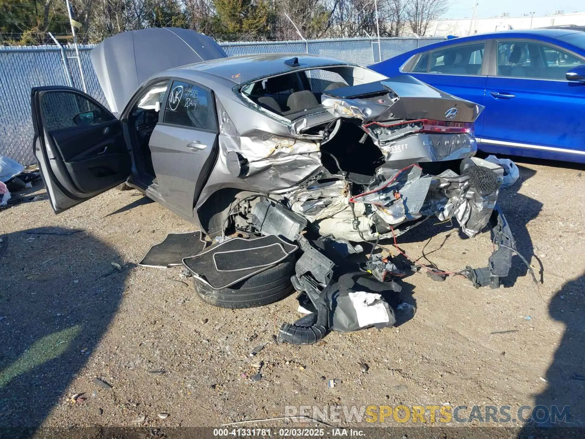 6 Photograph of a damaged car KMHLM4AG6PU545185 HYUNDAI ELANTRA 2023