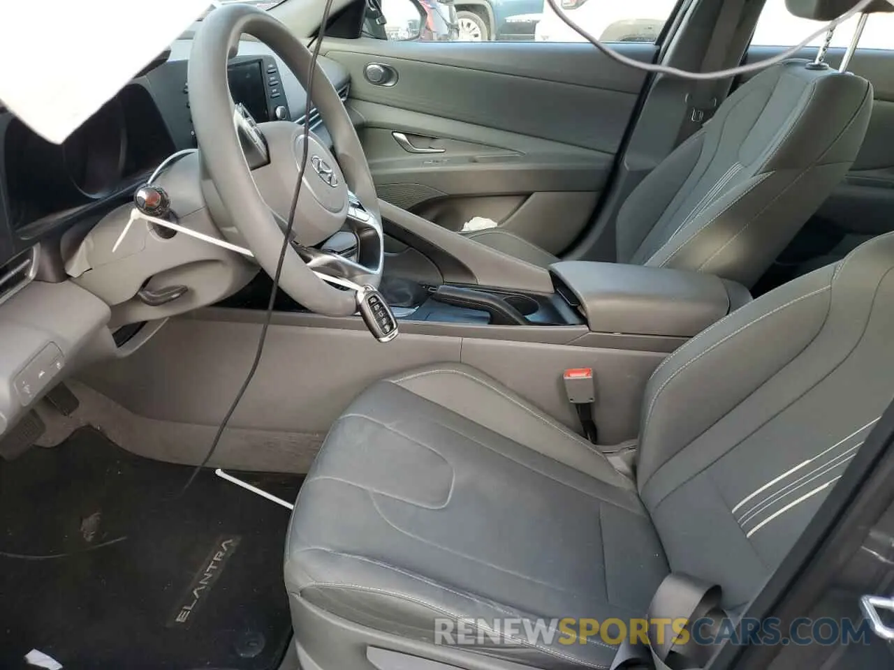 7 Photograph of a damaged car KMHLM4AG6PU600573 HYUNDAI ELANTRA 2023
