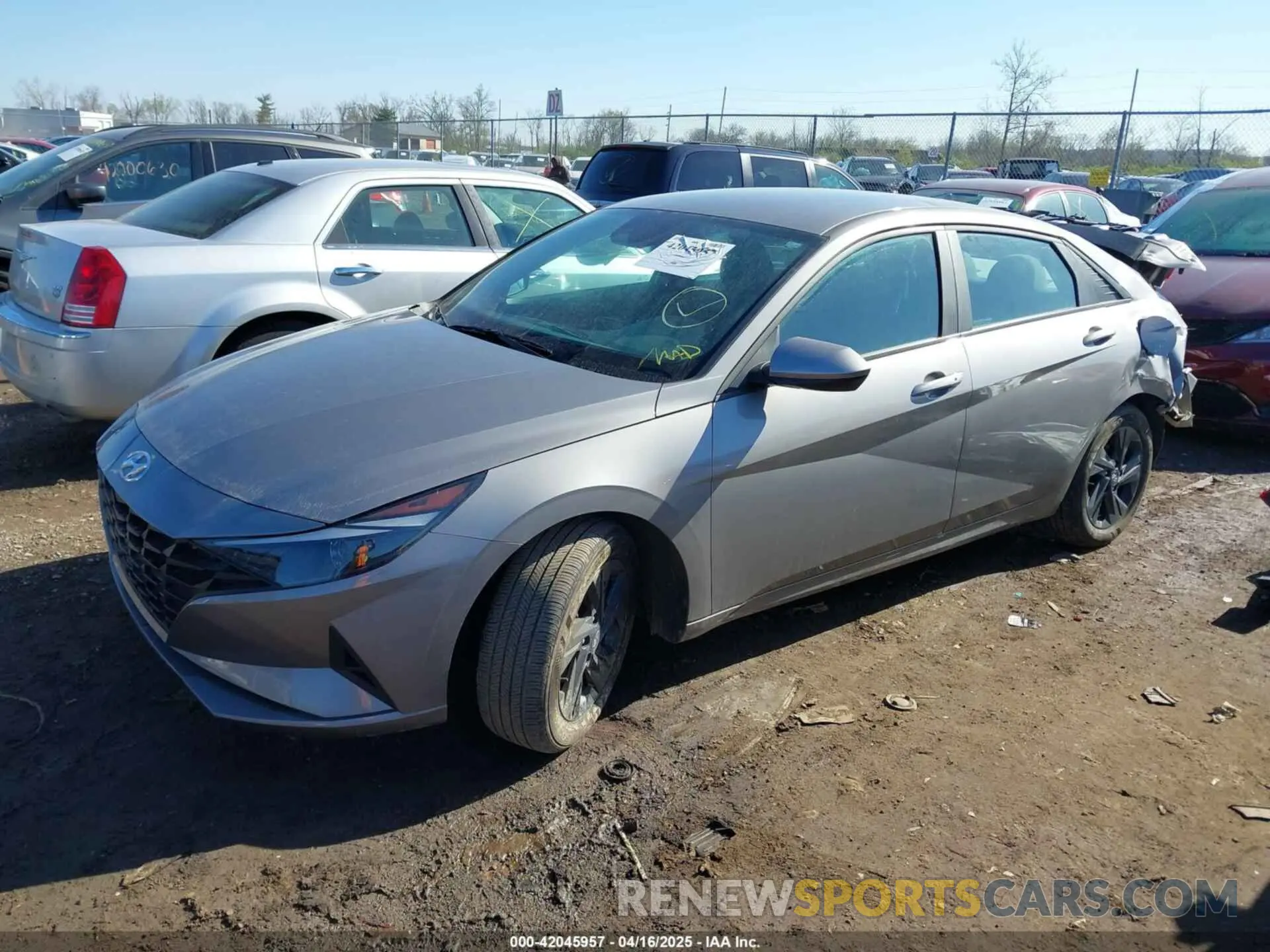 2 Photograph of a damaged car KMHLM4AG6PU604588 HYUNDAI ELANTRA 2023