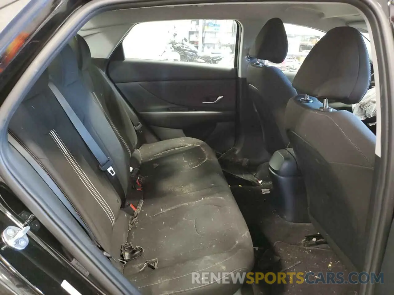 10 Photograph of a damaged car KMHLM4AG6PU621987 HYUNDAI ELANTRA 2023