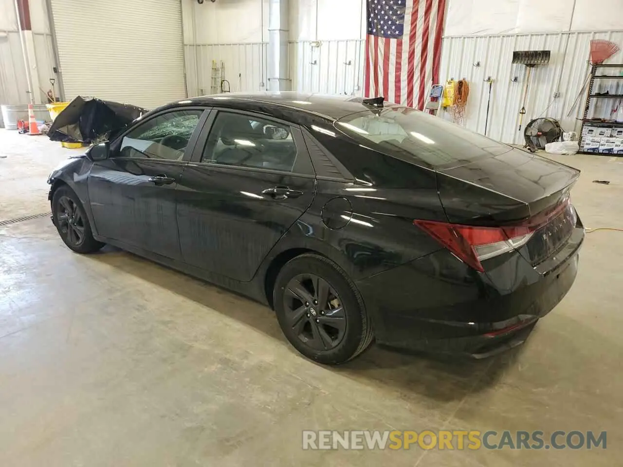 2 Photograph of a damaged car KMHLM4AG6PU621987 HYUNDAI ELANTRA 2023