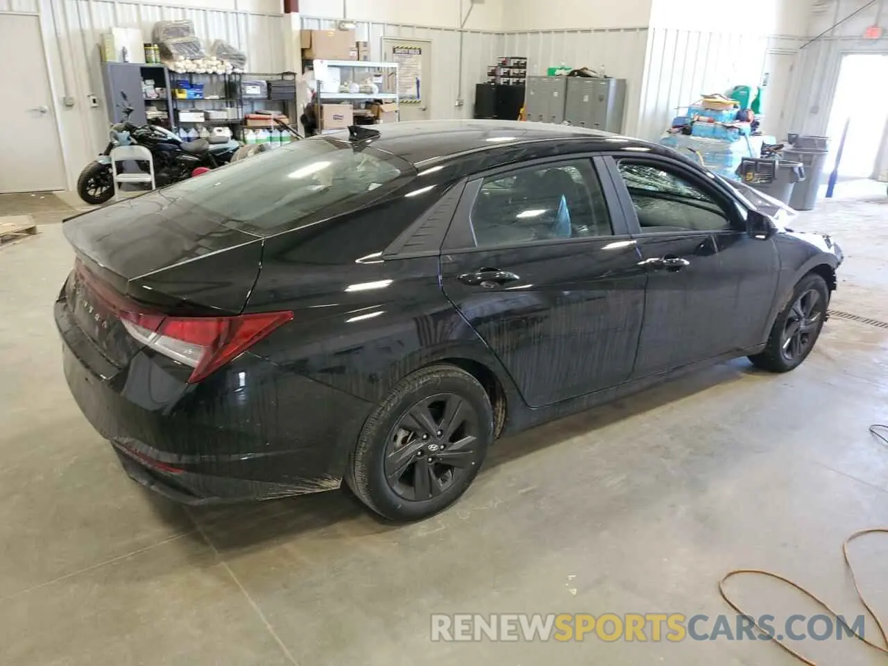 3 Photograph of a damaged car KMHLM4AG6PU621987 HYUNDAI ELANTRA 2023
