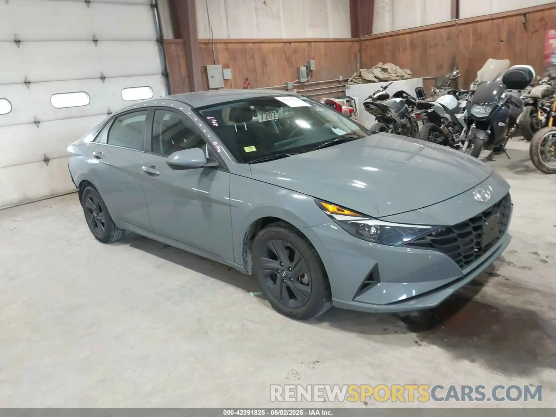 1 Photograph of a damaged car KMHLM4AG7PU371899 HYUNDAI ELANTRA 2023