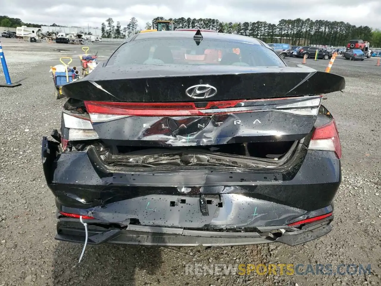 6 Photograph of a damaged car KMHLM4AG7PU371949 HYUNDAI ELANTRA 2023