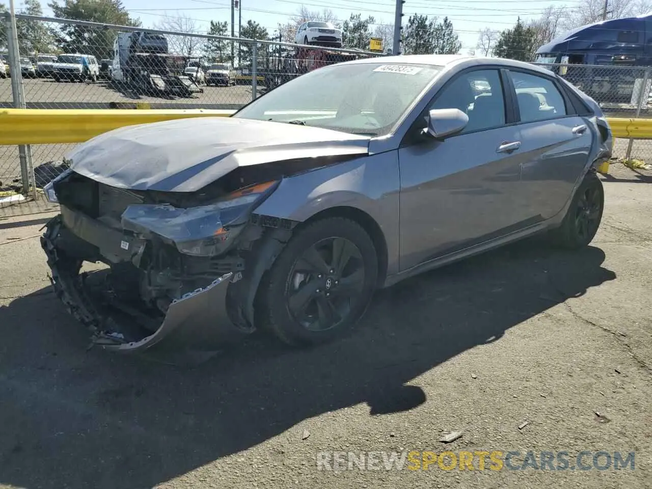 1 Photograph of a damaged car KMHLM4AG7PU371997 HYUNDAI ELANTRA 2023
