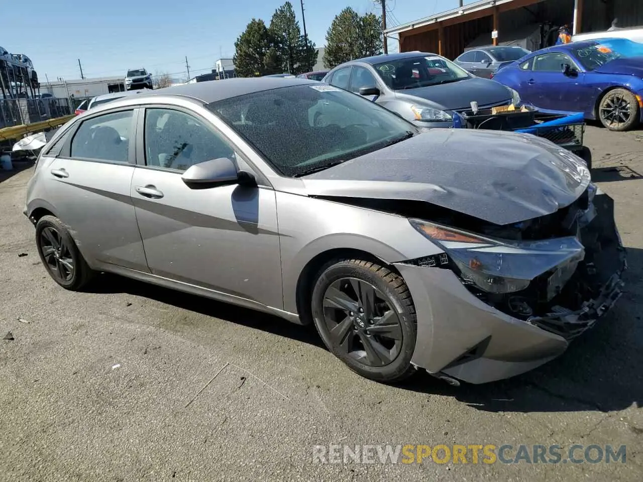 4 Photograph of a damaged car KMHLM4AG7PU371997 HYUNDAI ELANTRA 2023