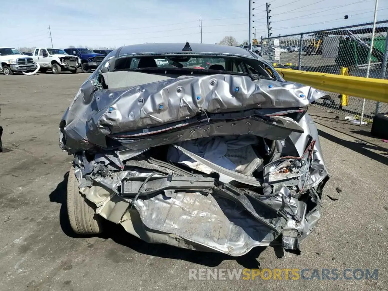 6 Photograph of a damaged car KMHLM4AG7PU371997 HYUNDAI ELANTRA 2023