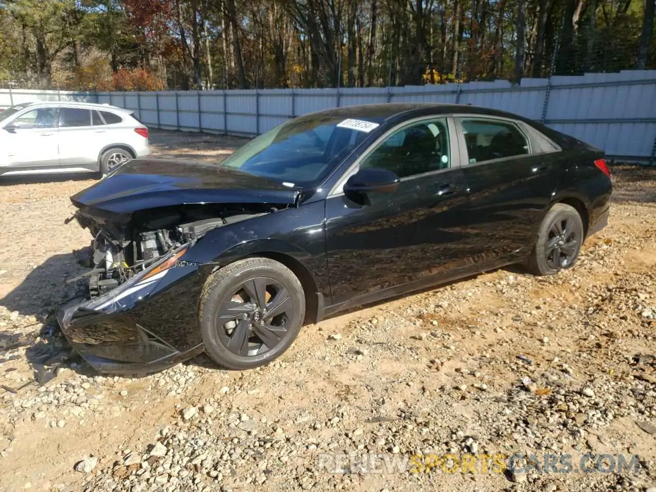 1 Photograph of a damaged car KMHLM4AG7PU373829 HYUNDAI ELANTRA 2023