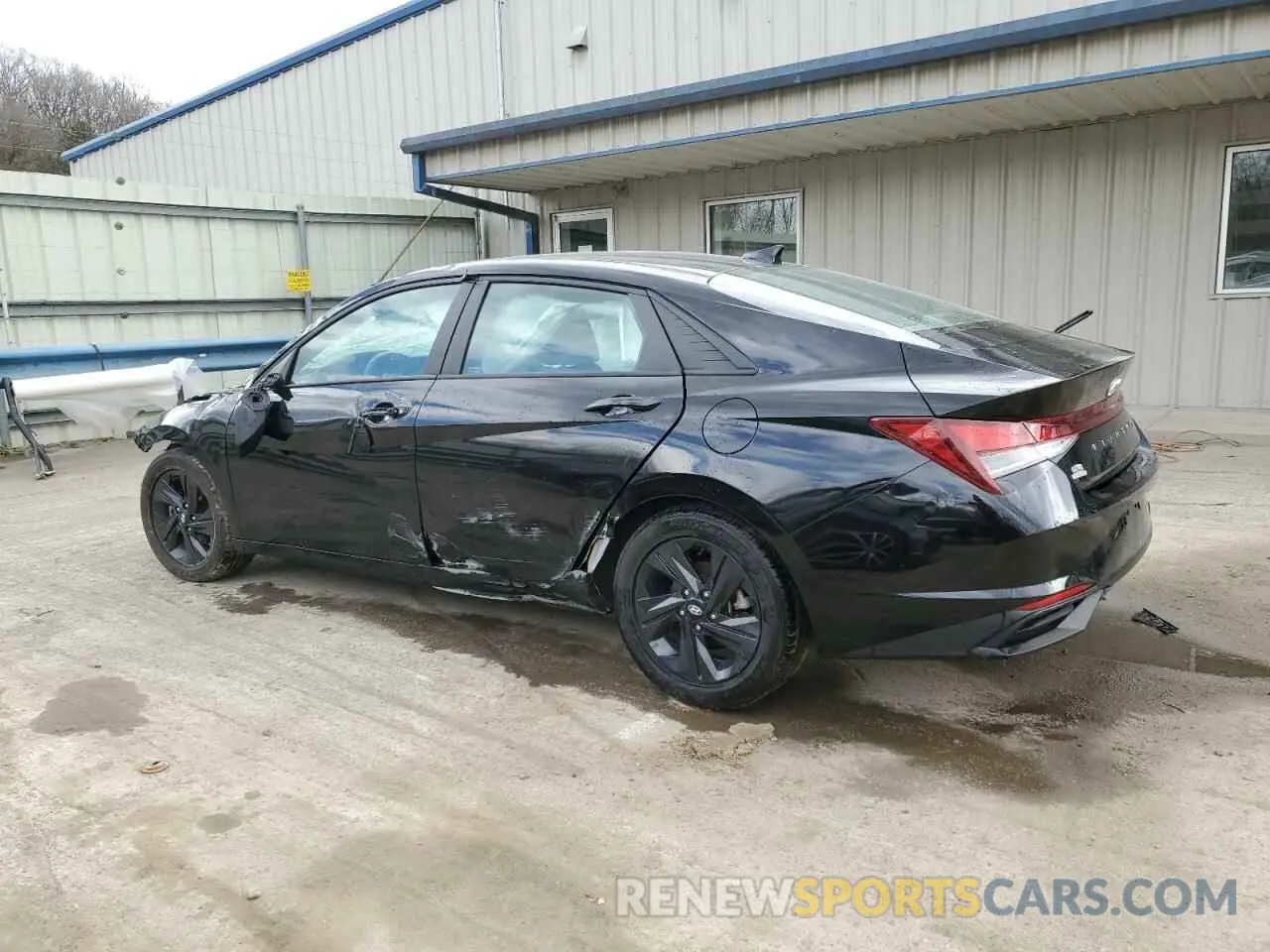 2 Photograph of a damaged car KMHLM4AG7PU375502 HYUNDAI ELANTRA 2023