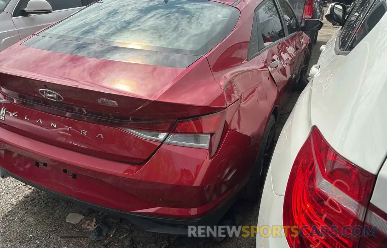 3 Photograph of a damaged car KMHLM4AG7PU380473 HYUNDAI ELANTRA 2023