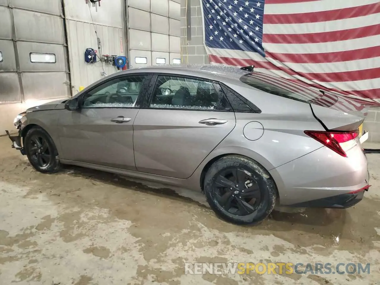 2 Photograph of a damaged car KMHLM4AG7PU433043 HYUNDAI ELANTRA 2023