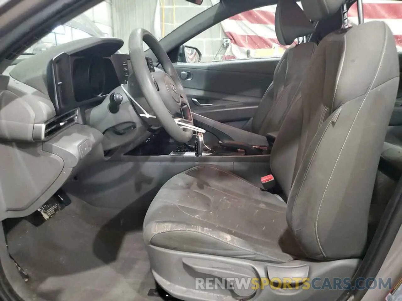 7 Photograph of a damaged car KMHLM4AG7PU433043 HYUNDAI ELANTRA 2023