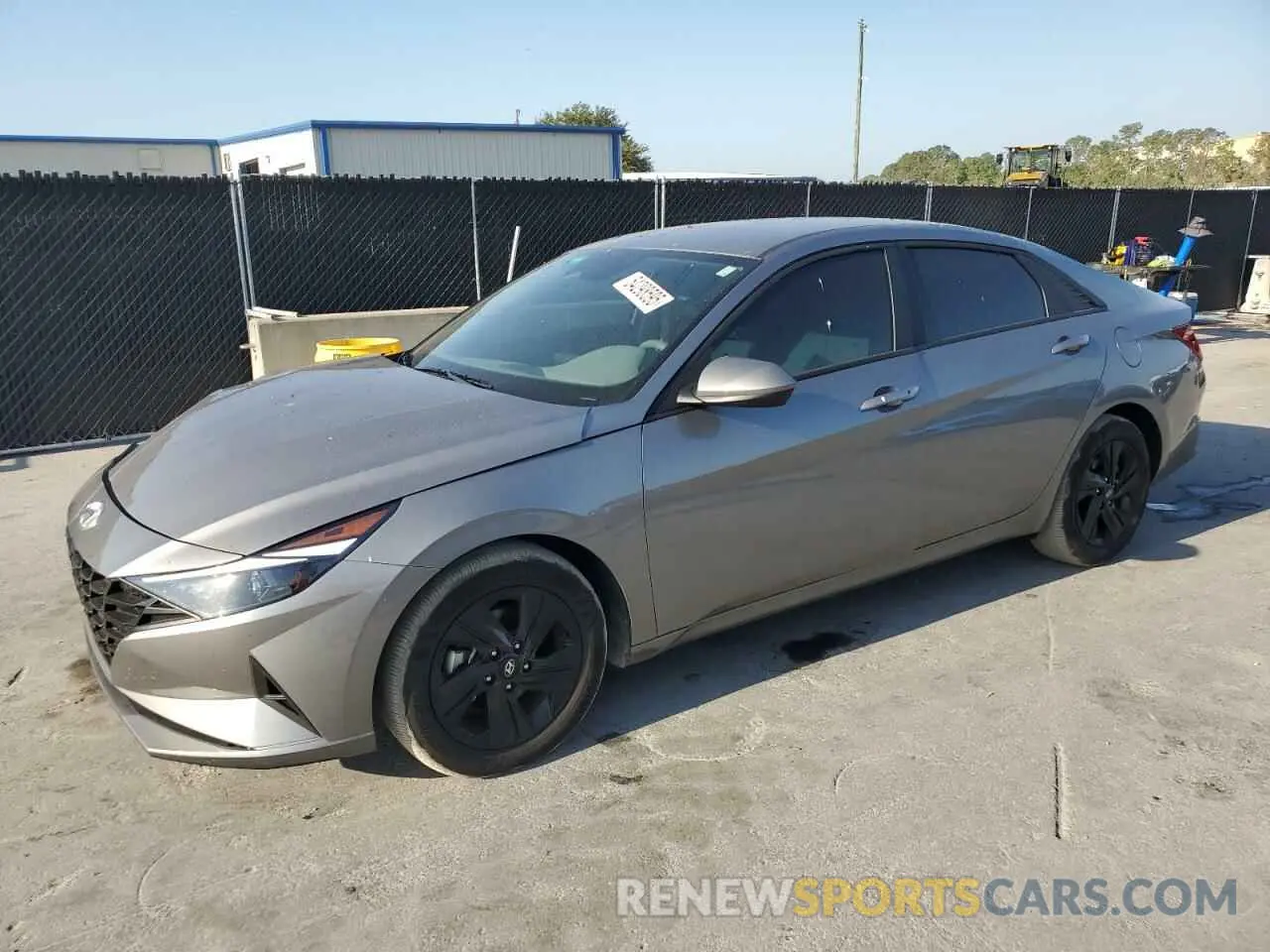 1 Photograph of a damaged car KMHLM4AG7PU487216 HYUNDAI ELANTRA 2023