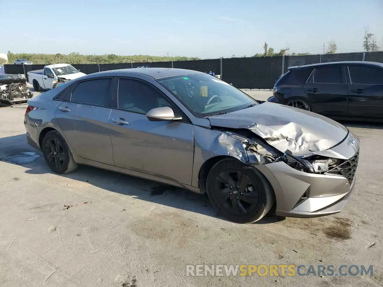 4 Photograph of a damaged car KMHLM4AG7PU487216 HYUNDAI ELANTRA 2023