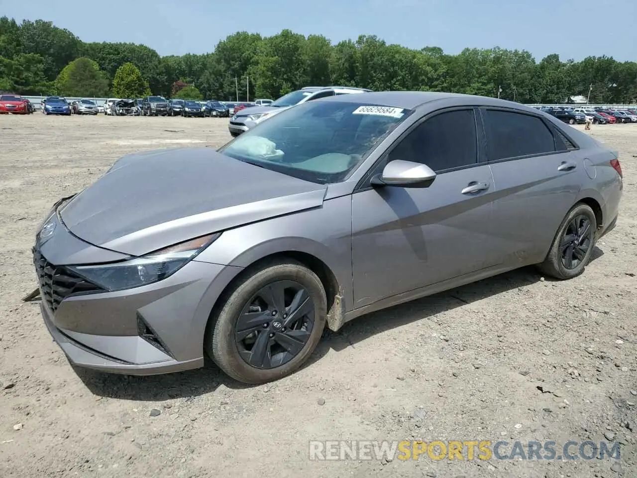 1 Photograph of a damaged car KMHLM4AG7PU582990 HYUNDAI ELANTRA 2023