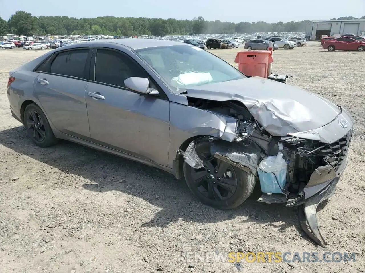 4 Photograph of a damaged car KMHLM4AG7PU582990 HYUNDAI ELANTRA 2023