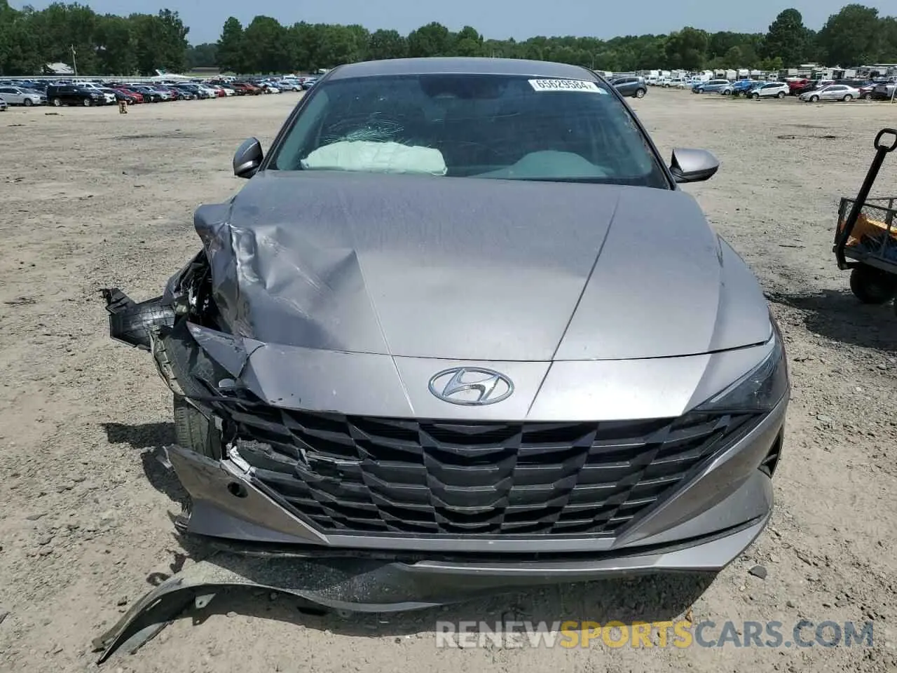 5 Photograph of a damaged car KMHLM4AG7PU582990 HYUNDAI ELANTRA 2023