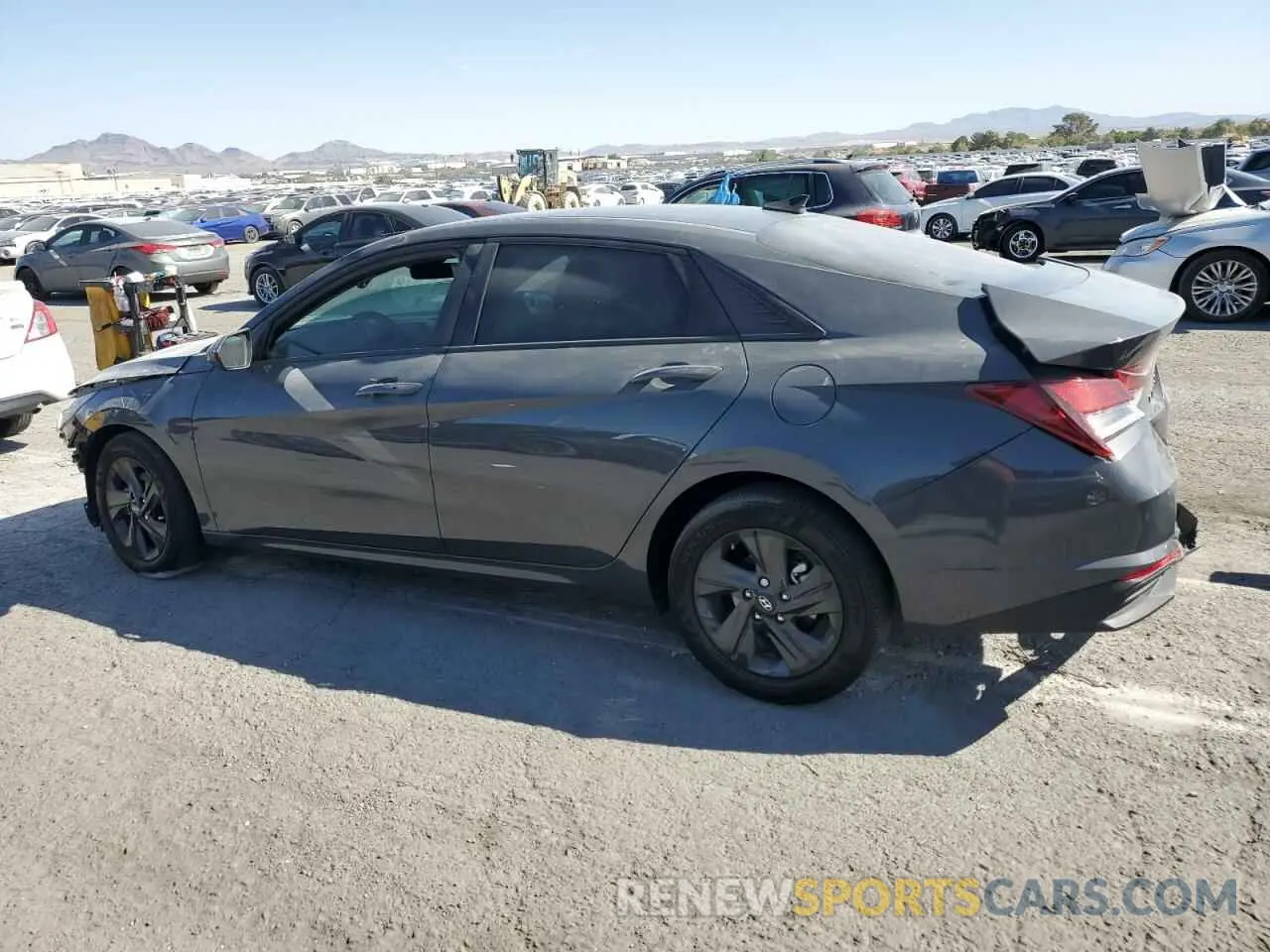 2 Photograph of a damaged car KMHLM4AG7PU595061 HYUNDAI ELANTRA 2023