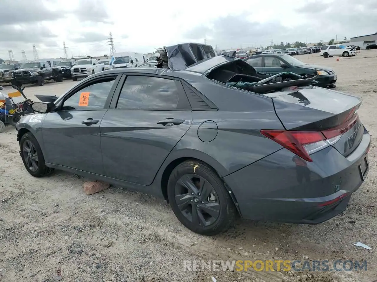 2 Photograph of a damaged car KMHLM4AG7PU596825 HYUNDAI ELANTRA 2023