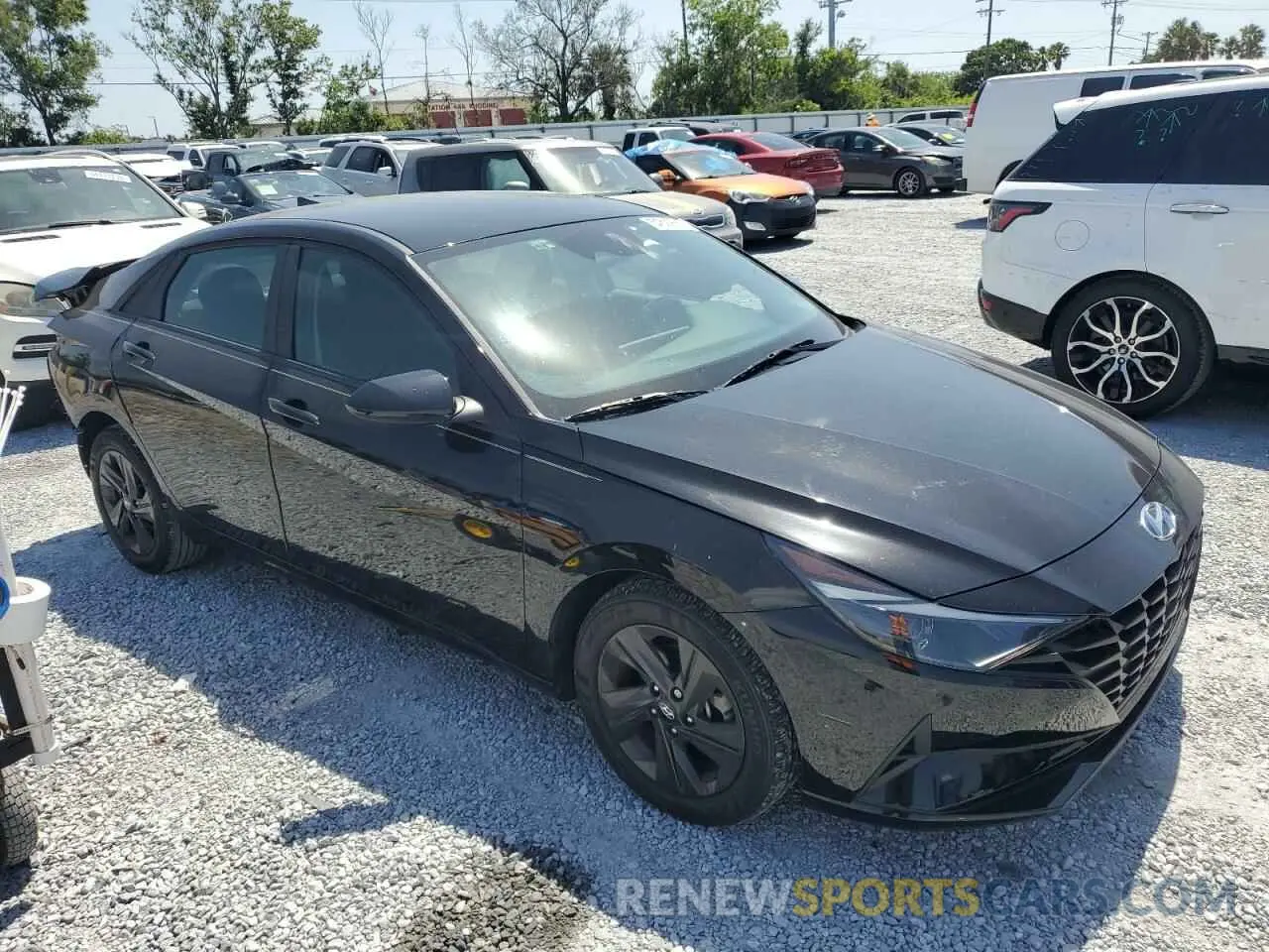 4 Photograph of a damaged car KMHLM4AG7PU602803 HYUNDAI ELANTRA 2023
