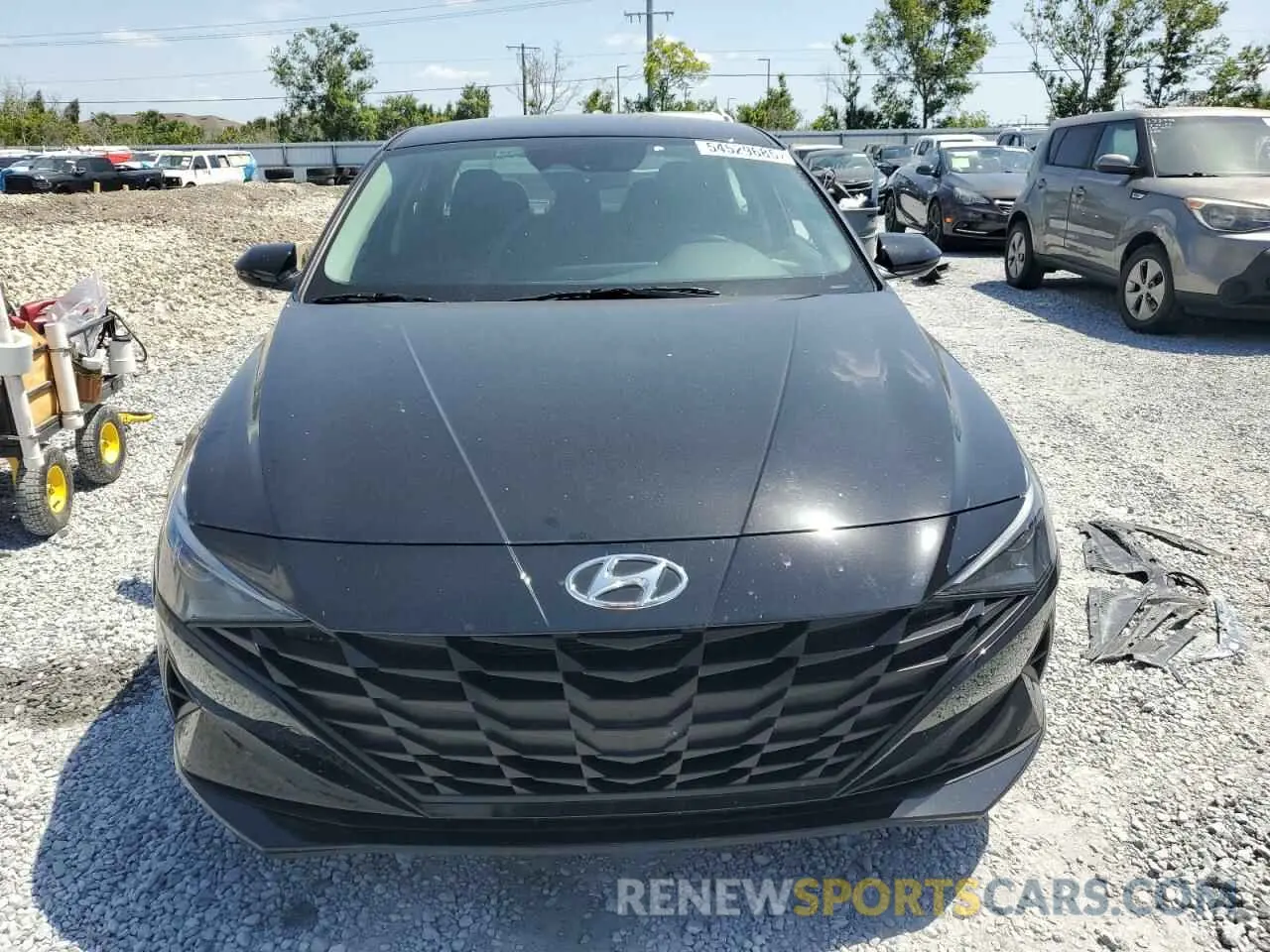 5 Photograph of a damaged car KMHLM4AG7PU602803 HYUNDAI ELANTRA 2023