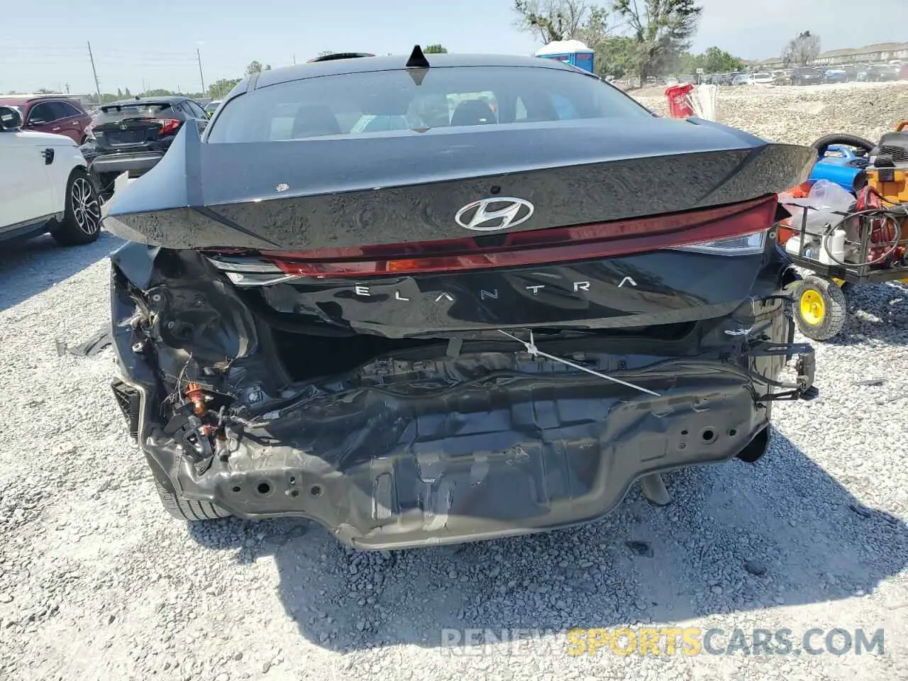 6 Photograph of a damaged car KMHLM4AG7PU602803 HYUNDAI ELANTRA 2023