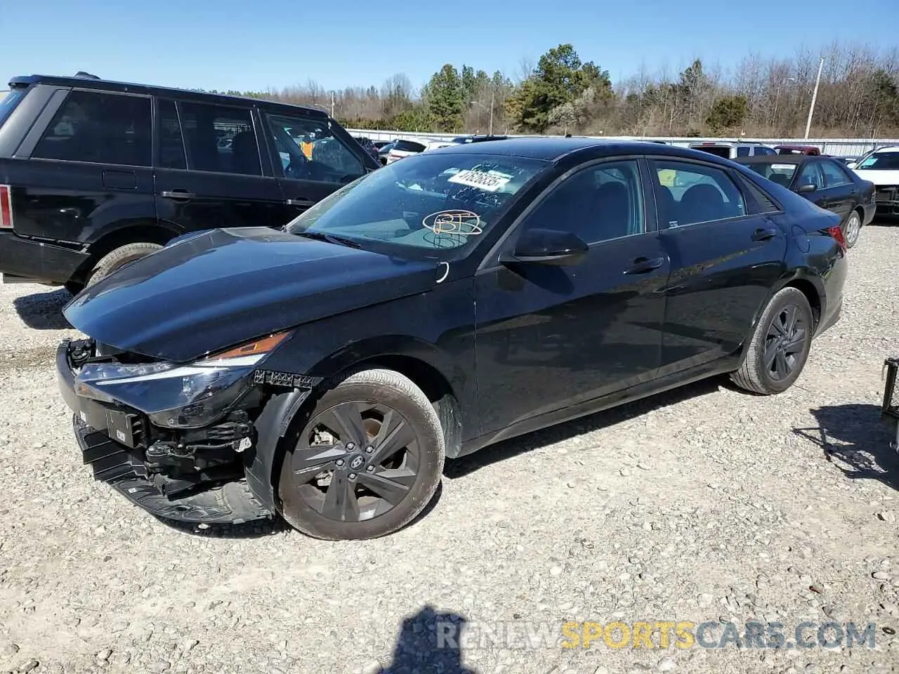 1 Photograph of a damaged car KMHLM4AG7PU609203 HYUNDAI ELANTRA 2023
