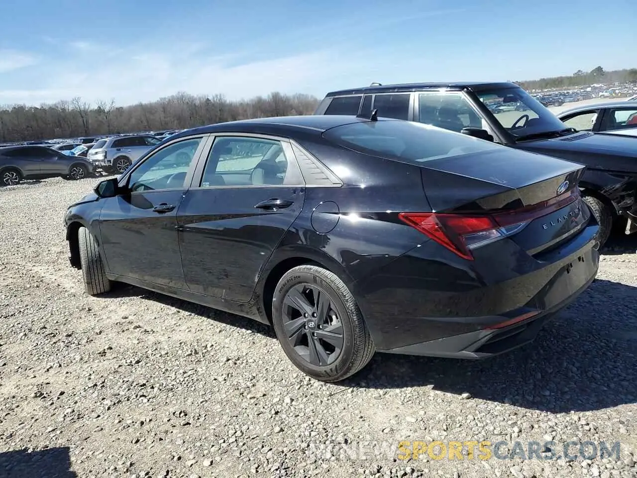 2 Photograph of a damaged car KMHLM4AG7PU609203 HYUNDAI ELANTRA 2023