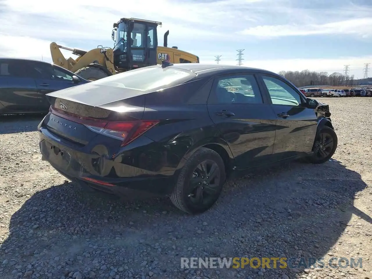 3 Photograph of a damaged car KMHLM4AG7PU609203 HYUNDAI ELANTRA 2023
