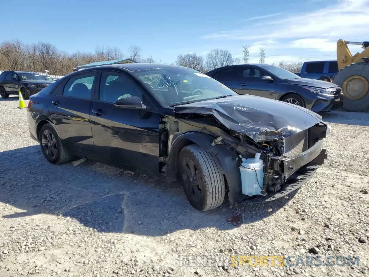 4 Photograph of a damaged car KMHLM4AG7PU609203 HYUNDAI ELANTRA 2023
