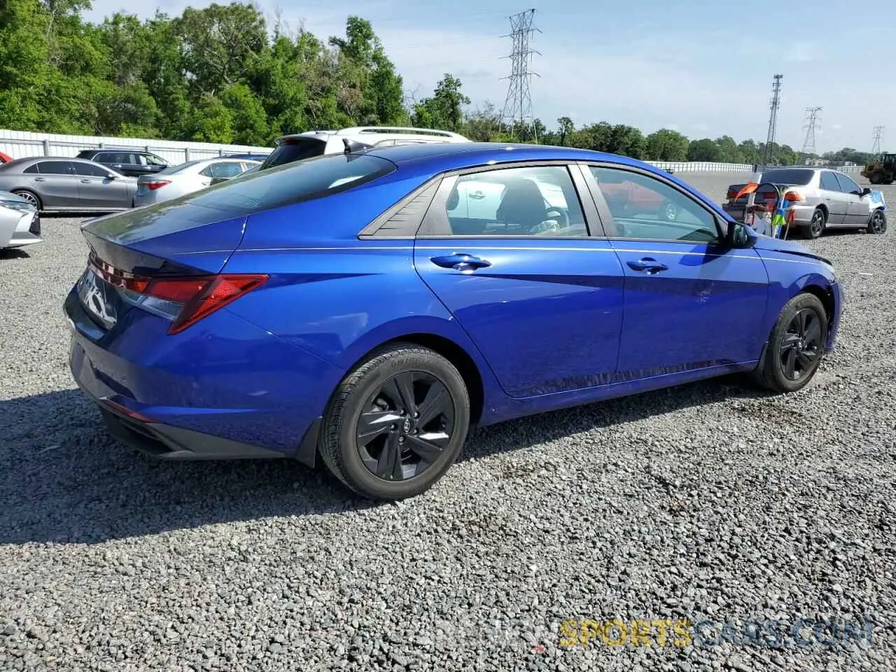 3 Photograph of a damaged car KMHLM4AG7PU609279 HYUNDAI ELANTRA 2023
