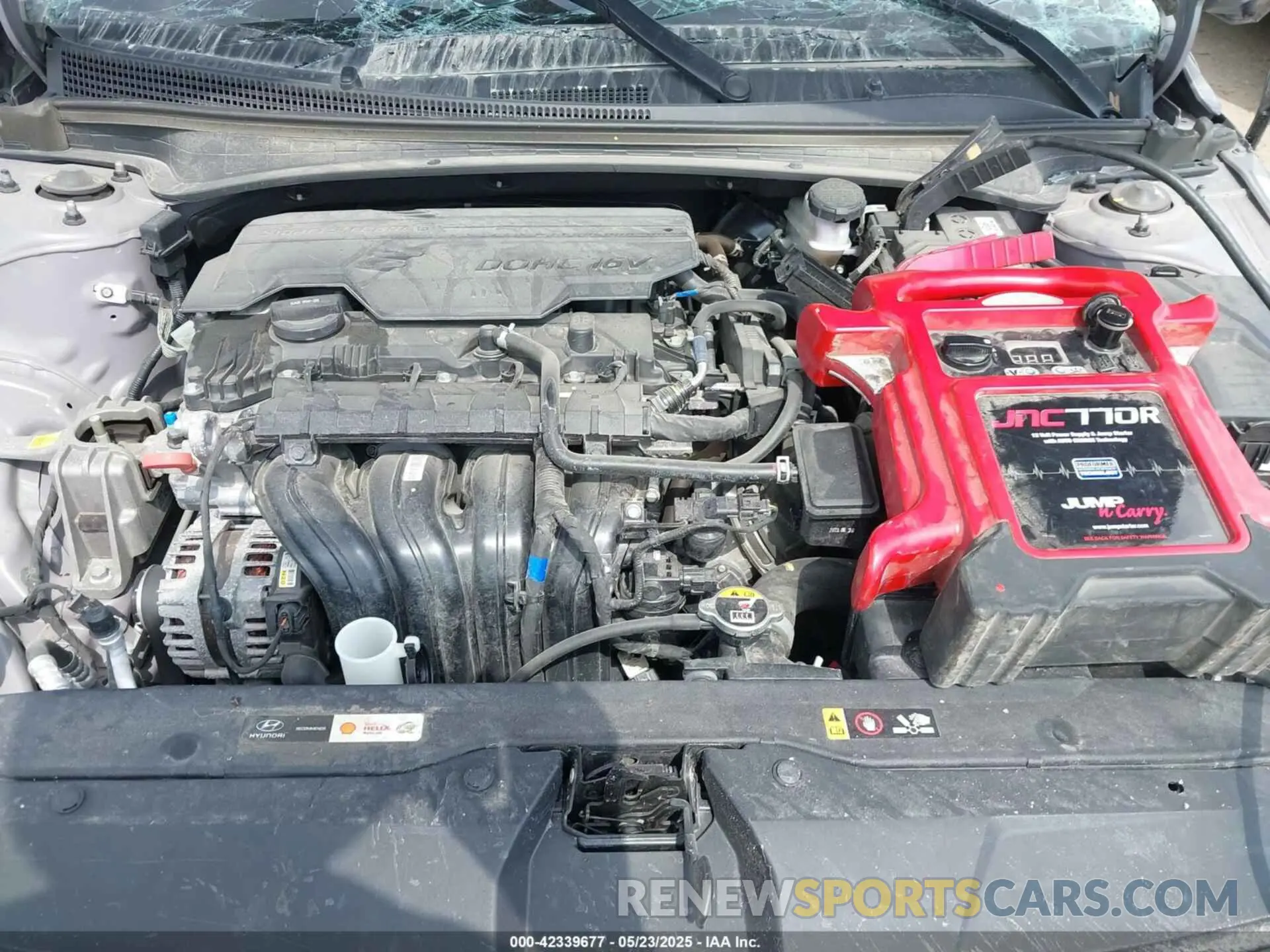 10 Photograph of a damaged car KMHLM4AG7PU623330 HYUNDAI ELANTRA 2023