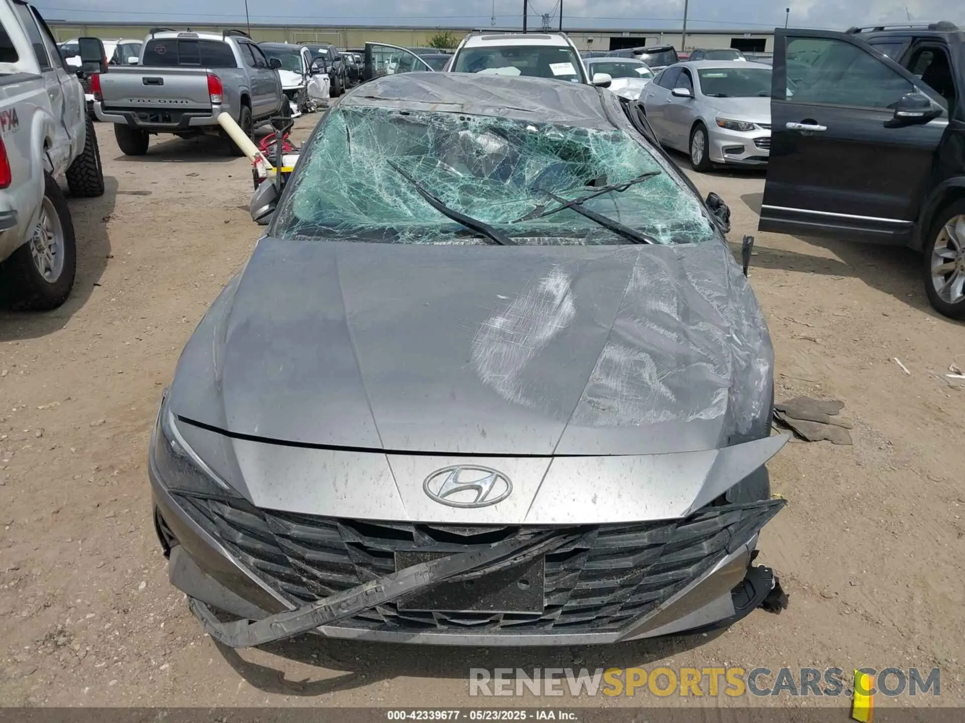 11 Photograph of a damaged car KMHLM4AG7PU623330 HYUNDAI ELANTRA 2023