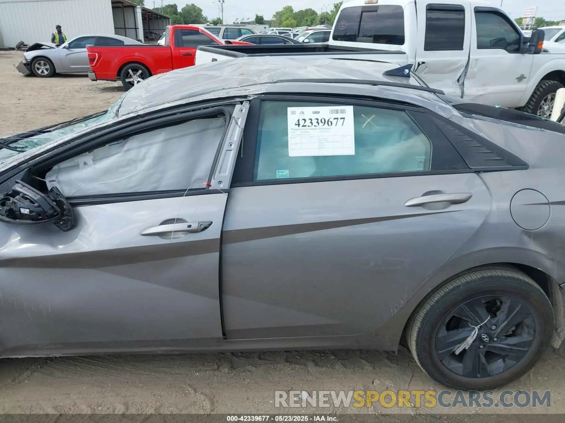 13 Photograph of a damaged car KMHLM4AG7PU623330 HYUNDAI ELANTRA 2023