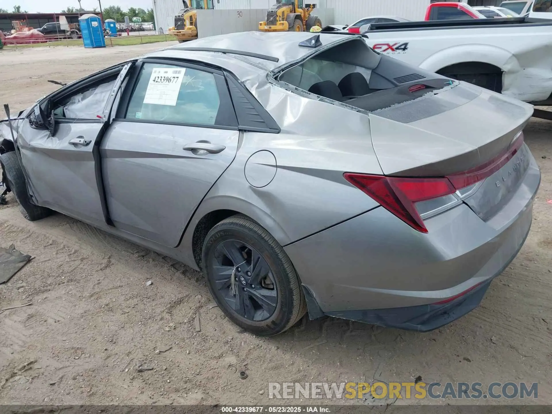 3 Photograph of a damaged car KMHLM4AG7PU623330 HYUNDAI ELANTRA 2023