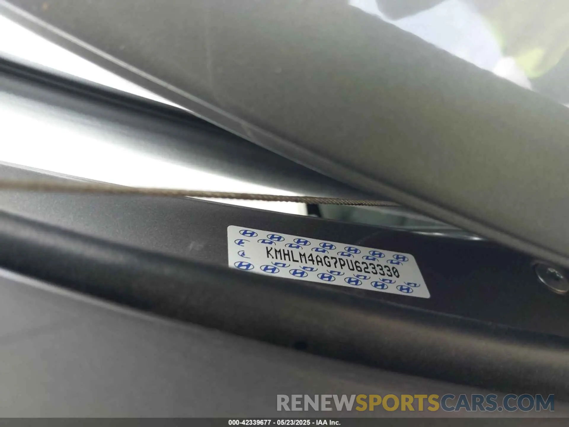 9 Photograph of a damaged car KMHLM4AG7PU623330 HYUNDAI ELANTRA 2023