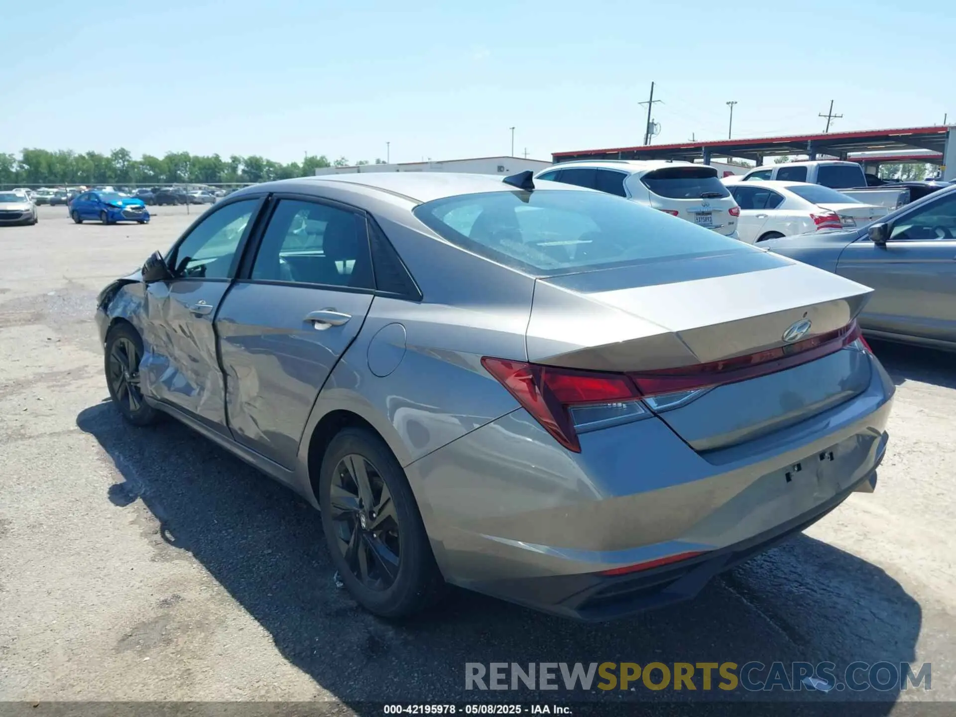 3 Photograph of a damaged car KMHLM4AG8PU381969 HYUNDAI ELANTRA 2023