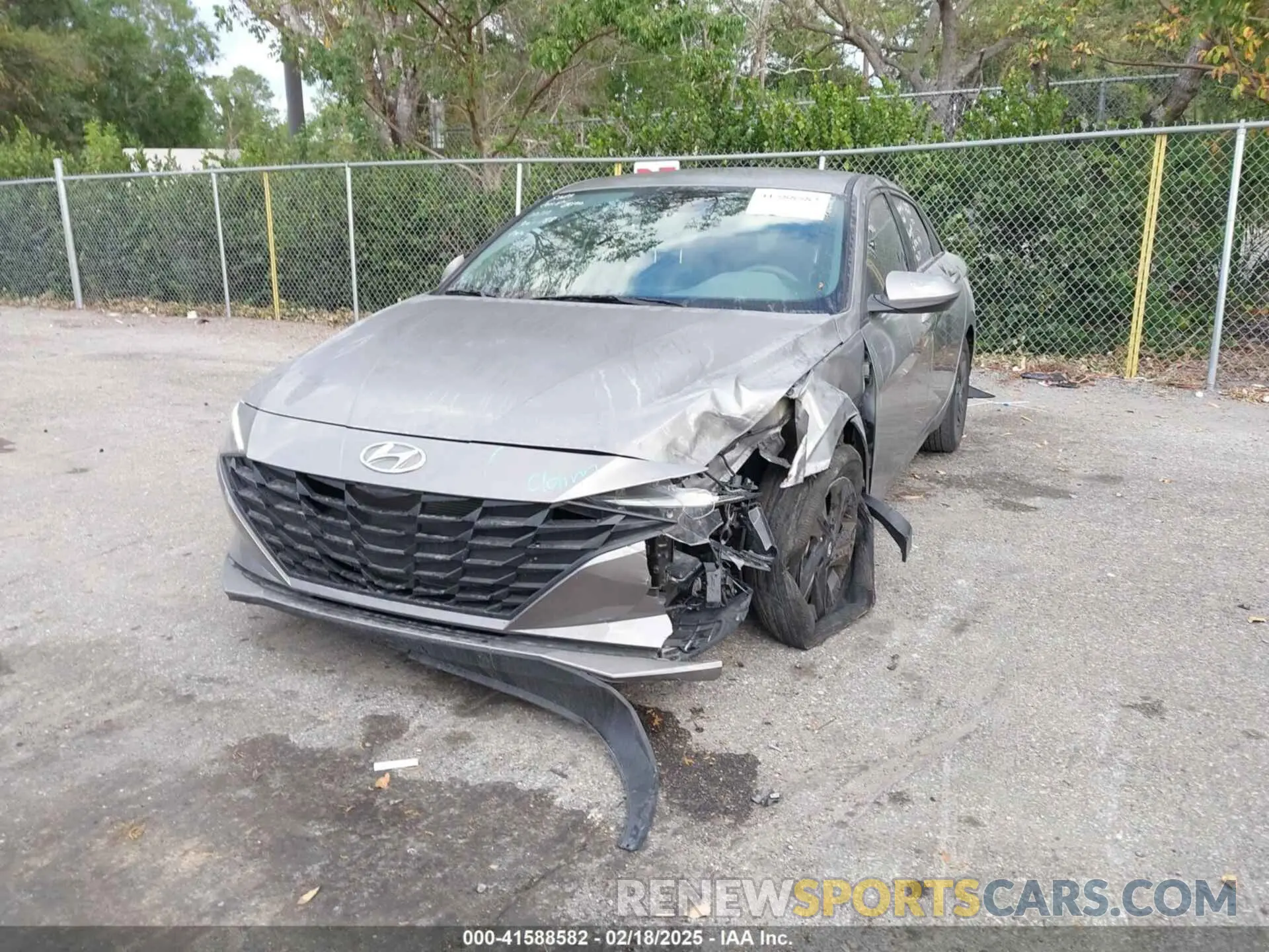 12 Photograph of a damaged car KMHLM4AG8PU436114 HYUNDAI ELANTRA 2023