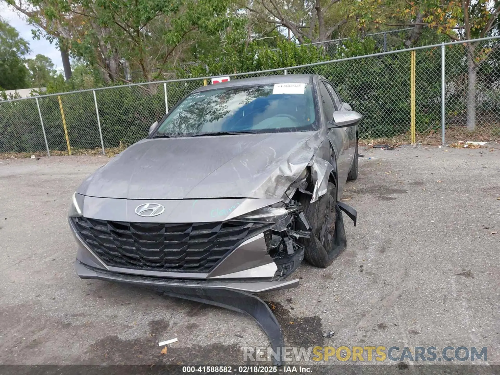 6 Photograph of a damaged car KMHLM4AG8PU436114 HYUNDAI ELANTRA 2023