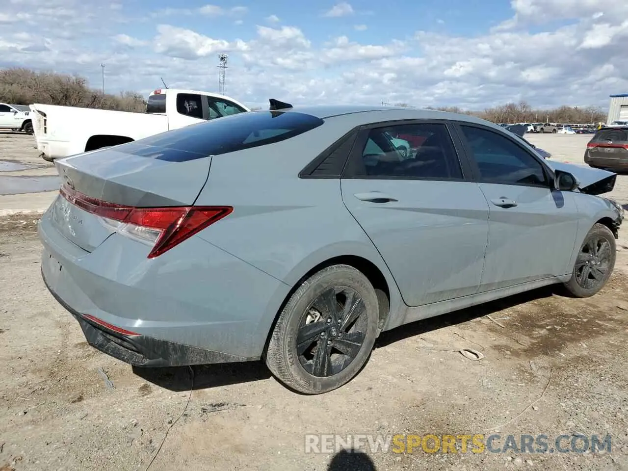 3 Photograph of a damaged car KMHLM4AG8PU442351 HYUNDAI ELANTRA 2023