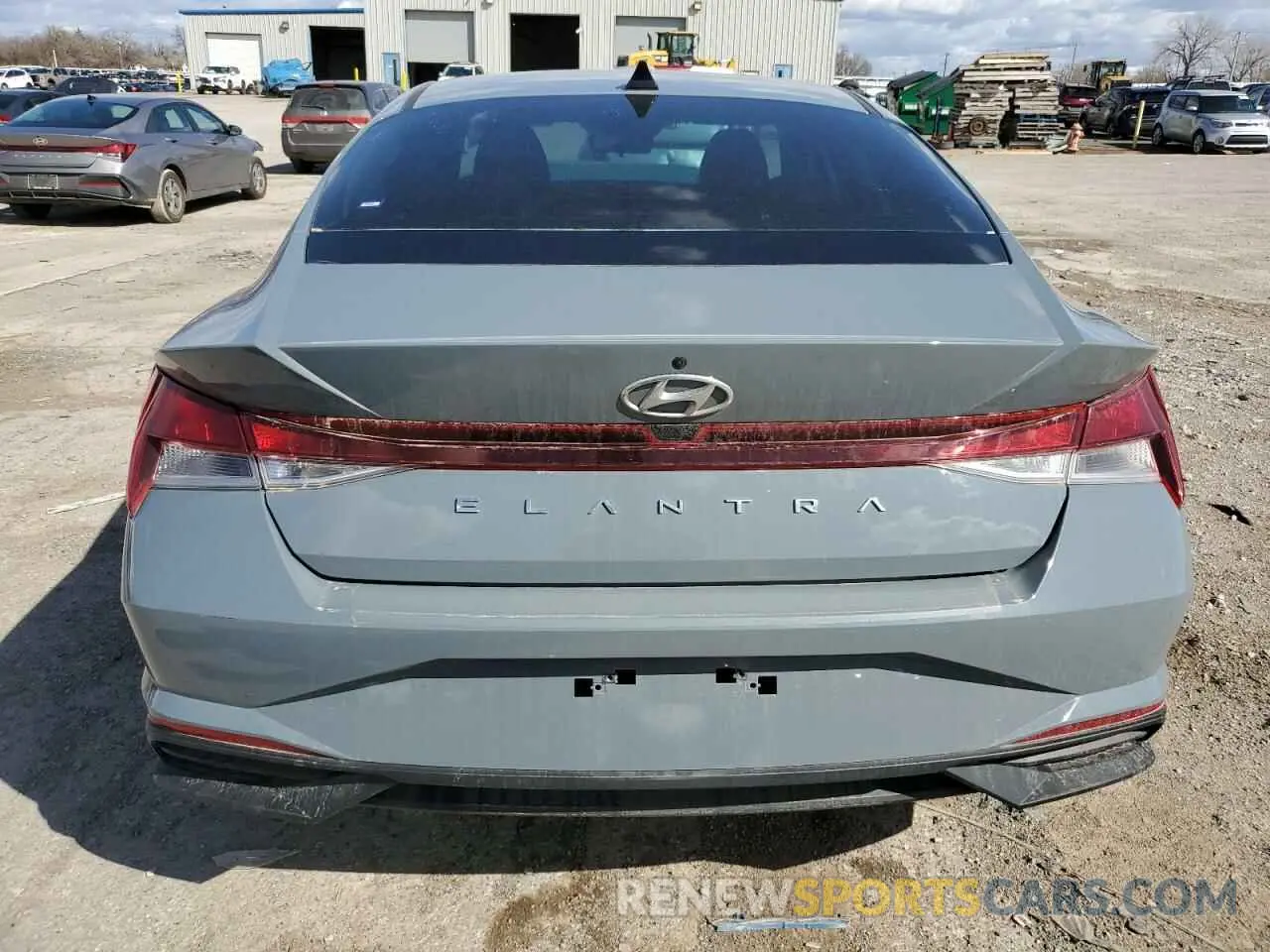 6 Photograph of a damaged car KMHLM4AG8PU442351 HYUNDAI ELANTRA 2023