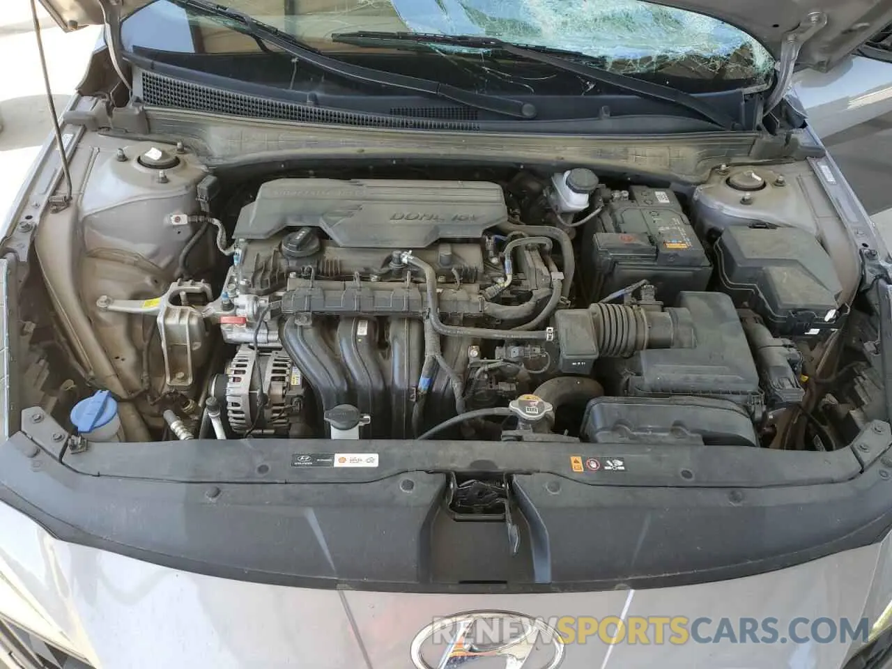 11 Photograph of a damaged car KMHLM4AG8PU446965 HYUNDAI ELANTRA 2023