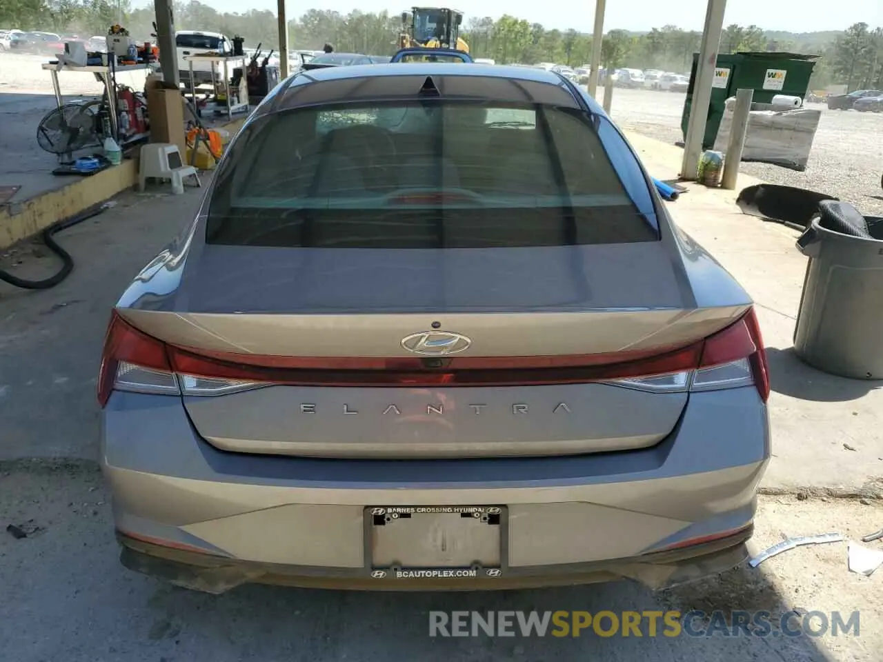 6 Photograph of a damaged car KMHLM4AG8PU446965 HYUNDAI ELANTRA 2023
