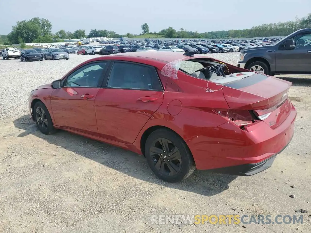 2 Photograph of a damaged car KMHLM4AG8PU464284 HYUNDAI ELANTRA 2023