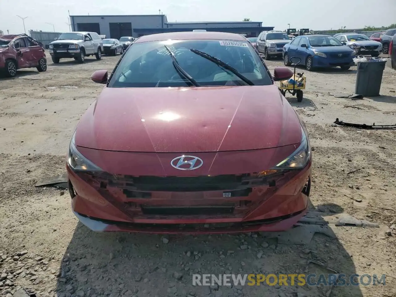 5 Photograph of a damaged car KMHLM4AG8PU464284 HYUNDAI ELANTRA 2023