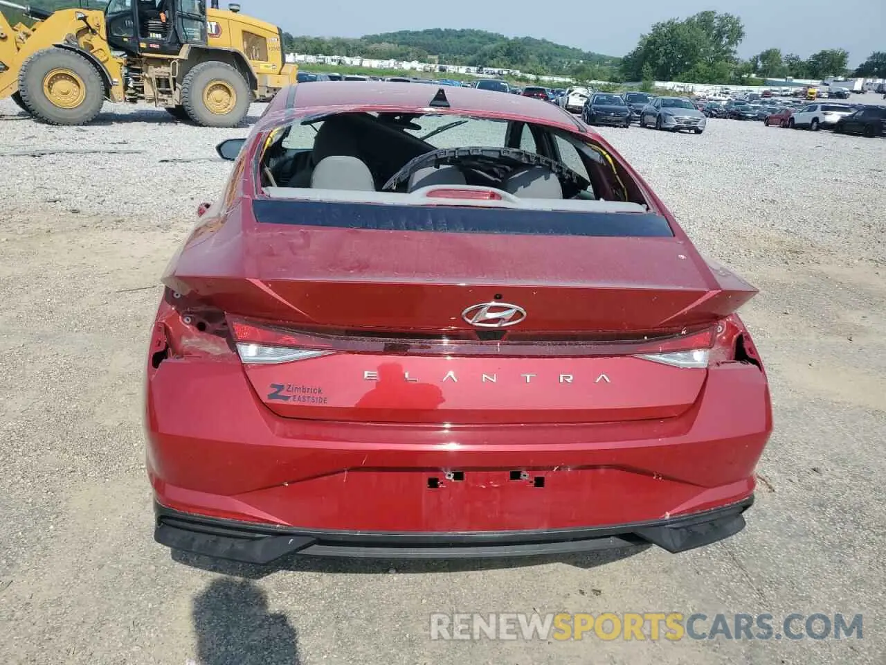 6 Photograph of a damaged car KMHLM4AG8PU464284 HYUNDAI ELANTRA 2023